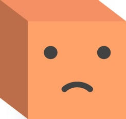3d blocks each representing different facial expression